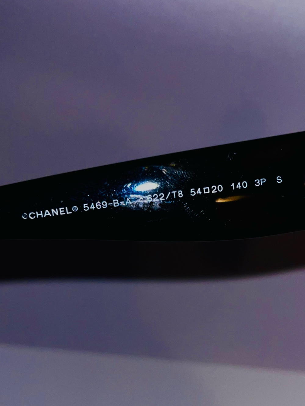 CHANEL Black Oval Women's Sunglasses with Gray Lenses - Picture 7 of 11